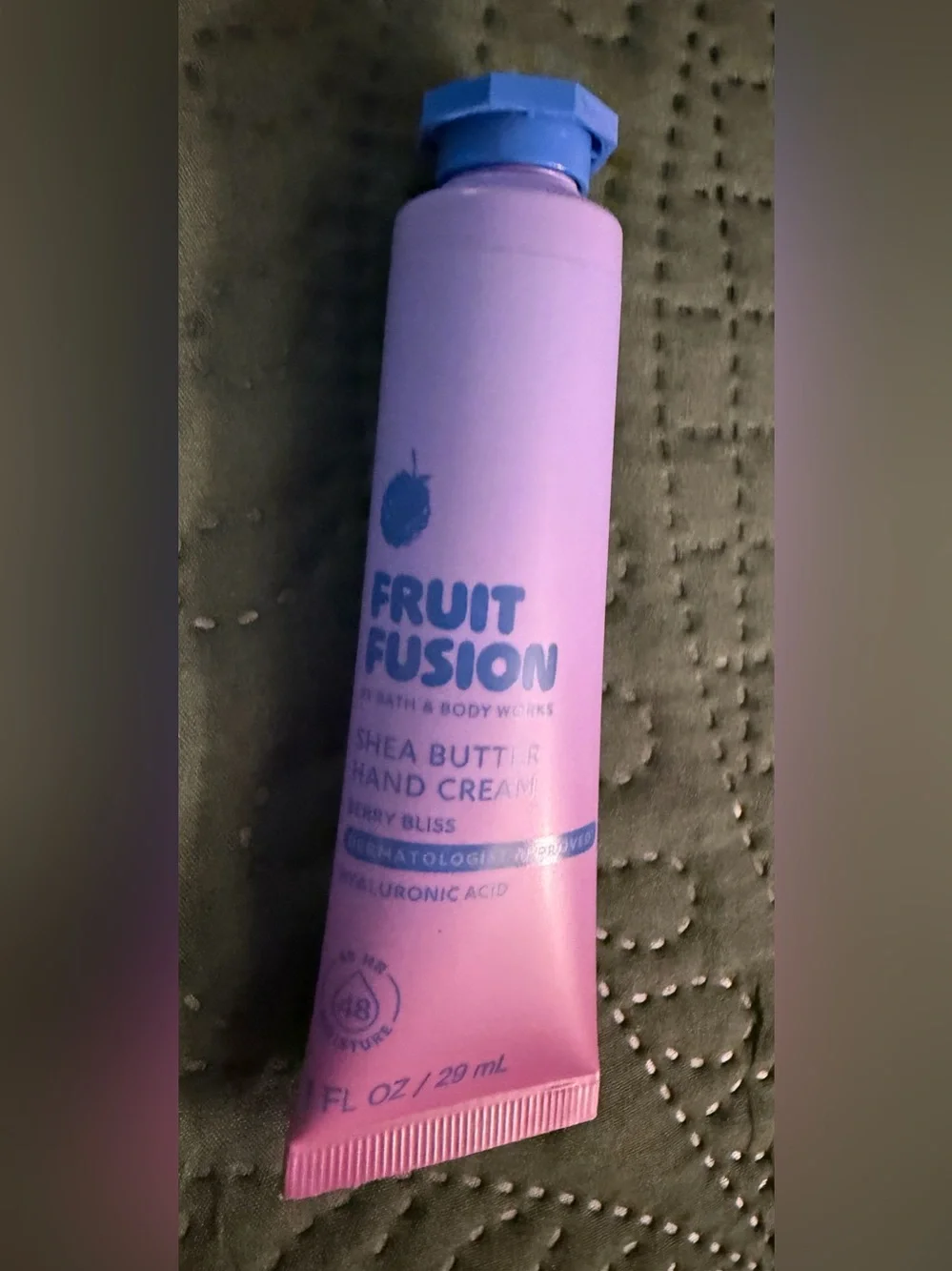 Bath & Body Works Fruit Fusion Shea Butter Hand Cream - Lavender Pink & Blue Cap